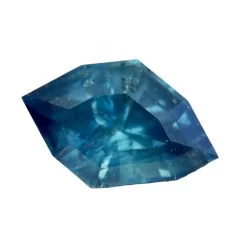 Natural Teal Sapphire – 0.71 Carat Freeform Cut | Unheated