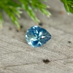 Natural Teal Sapphire – 0.80 Carat Pear Cut | Unheated Madagascar Gemstone -Sapphire Pal Shop natural teal sapphire 080 carat pear cut unheated madagascar gemstonesapphirepal 333101