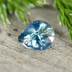 Natural Teal Sapphire – 0.80 Carat Pear Cut | Unheated Madagascar Gemstone -Sapphire Pal Shop natural teal sapphire 080 carat pear cut unheated madagascar gemstonesapphirepal 545549