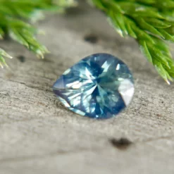 Natural Teal Sapphire – 0.80 Carat Pear Cut | Unheated Madagascar Gemstone -Sapphire Pal Shop natural teal sapphire 080 carat pear cut unheated madagascar gemstonesapphirepal 980970