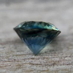 Natural Teal Sapphire – 0.80 Carat | Round Cut | Blue-Green Gem -Sapphire Pal Shop natural teal sapphire 080 carat round cut blue green gemsapphirepal 283828