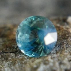 Natural Teal Sapphire – 0.80 Carats, Pear Cut