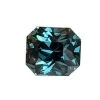 Natural Teal Sapphire – 0.98 Carat Emerald Cut (Unheated)