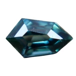 Natural Teal Sapphire – 0.98 Carat Freeform Cut (Unheated)