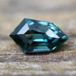Natural Teal Sapphire – 0.98 Carat Freeform Cut (Unheated) -Sapphire Pal Shop natural teal sapphire 098 carat freeform cut unheatedsapphirepal 679073