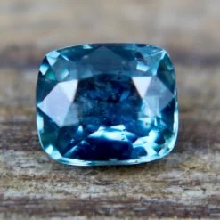 Natural Teal Sapphire – 1.00 Carat Cushion Cut (Unheated) -Sapphire Pal Shop natural teal sapphire 100 carat cushion cut unheatedsapphirepal 222893