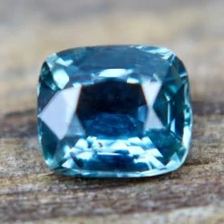 Natural Teal Sapphire – 1.00 Carat Cushion Cut (Unheated) -Sapphire Pal Shop natural teal sapphire 100 carat cushion cut unheatedsapphirepal 870850