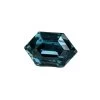 Natural Teal Sapphire – 1.17 Carat Freeform Cut (Unheated)