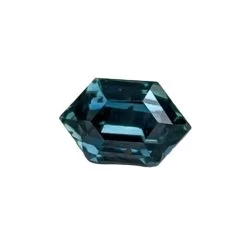 Natural Teal Sapphire – 1.17 Carat Freeform Cut (Unheated)