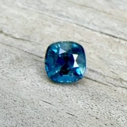 Natural Teal Sapphire – Cushion Cut, 0.86 Carat -Sapphire Pal Shop natural teal sapphire cushion cut 086 caratsapphirepal 805498