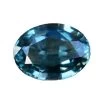 Natural Teal Sapphire | Oval Cut | 1.03 Carat | Heated | Madagascar Origin