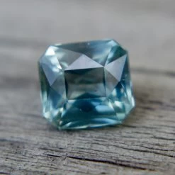 Natural Teal Sapphire | Octagonal Emerald Cut | 1.00 Carat -Sapphire Pal Shop natural teal sapphire unheatedsapphirepal 154570