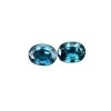 Natural Teal Spinel Pair