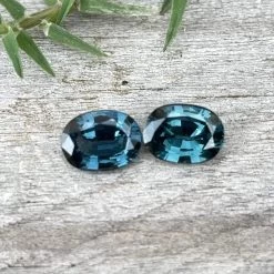 Natural Teal Spinel Pair -Sapphire Pal Shop natural teal spinel pairsapphirepal 691925