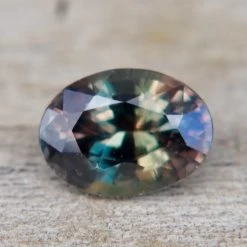 Natural Tri-Coloured Sapphire – 1.18 Carat Oval | Unheated Madagascar Gem -Sapphire Pal Shop natural tri coloured sapphire 118 carat oval unheated madagascar gemsapphirepal 693358