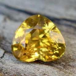 Natural Vivid Yellow Sapphire | Heart Cut | 1.50 Carat -Sapphire Pal Shop natural vivid yellow sapphire heart cut 150 caratsapphirepal 223573