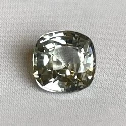 Natural White Sapphire – Cushion Cut -Sapphire Pal Shop natural white sapphire cushion cutsapphirepal 992052