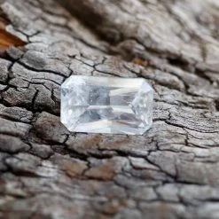 Natural White Sapphire | Emerald Cut | 1.62 Carat | -Sapphire Pal Shop natural white sapphire emerald cut 162 carat sapphirepal 262074