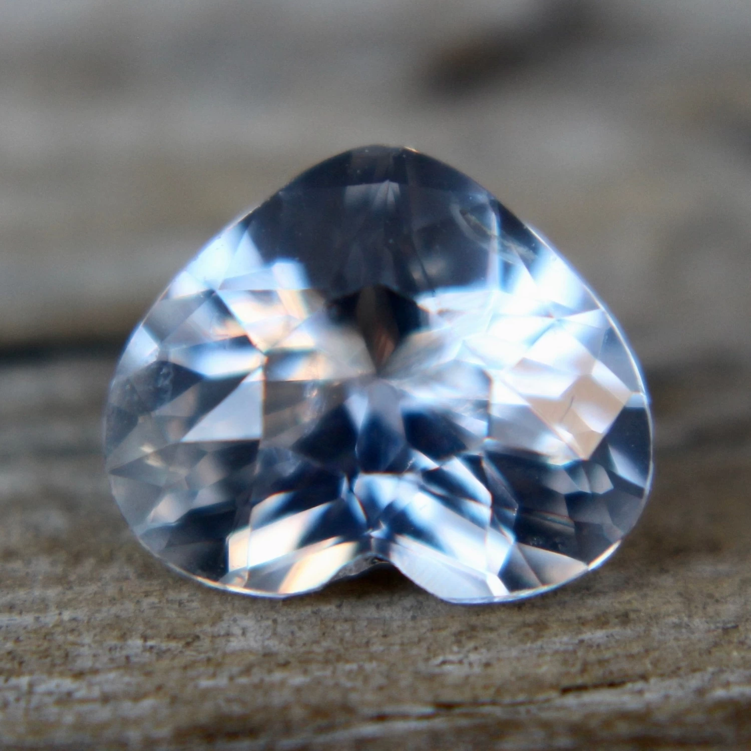 Natural White Sapphire – Heart Cut | 1.70 Carat | Unheated | Ceylon Origin 8 Natural White Sapphire – Heart Cut | 1.70 Carat | Unheated | Ceylon Origin - Image 8