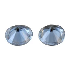 Natural White Sapphire Pair – 5.00 Mm Round Cut -Sapphire Pal Shop natural white sapphire pairsapphirepal 470570