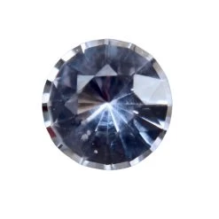 Natural White Sapphire | Round Cut | 0.82 Carat