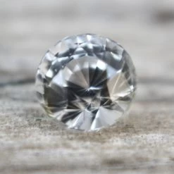 Natural White Sapphire | Round Cut | 1.21 Carat -Sapphire Pal Shop natural white sapphiresapphirepal 155388