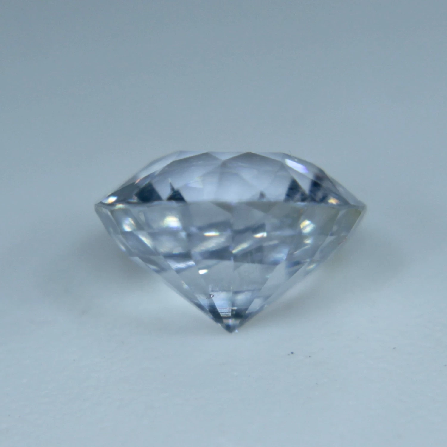 Natural White Sapphire | Round Cut | 0.89 Carat 6 Natural White Sapphire | Round Cut | 0.89 Carat - Image 6