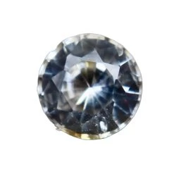 Natural White Sapphire | Round Cut | 1.08 Carat