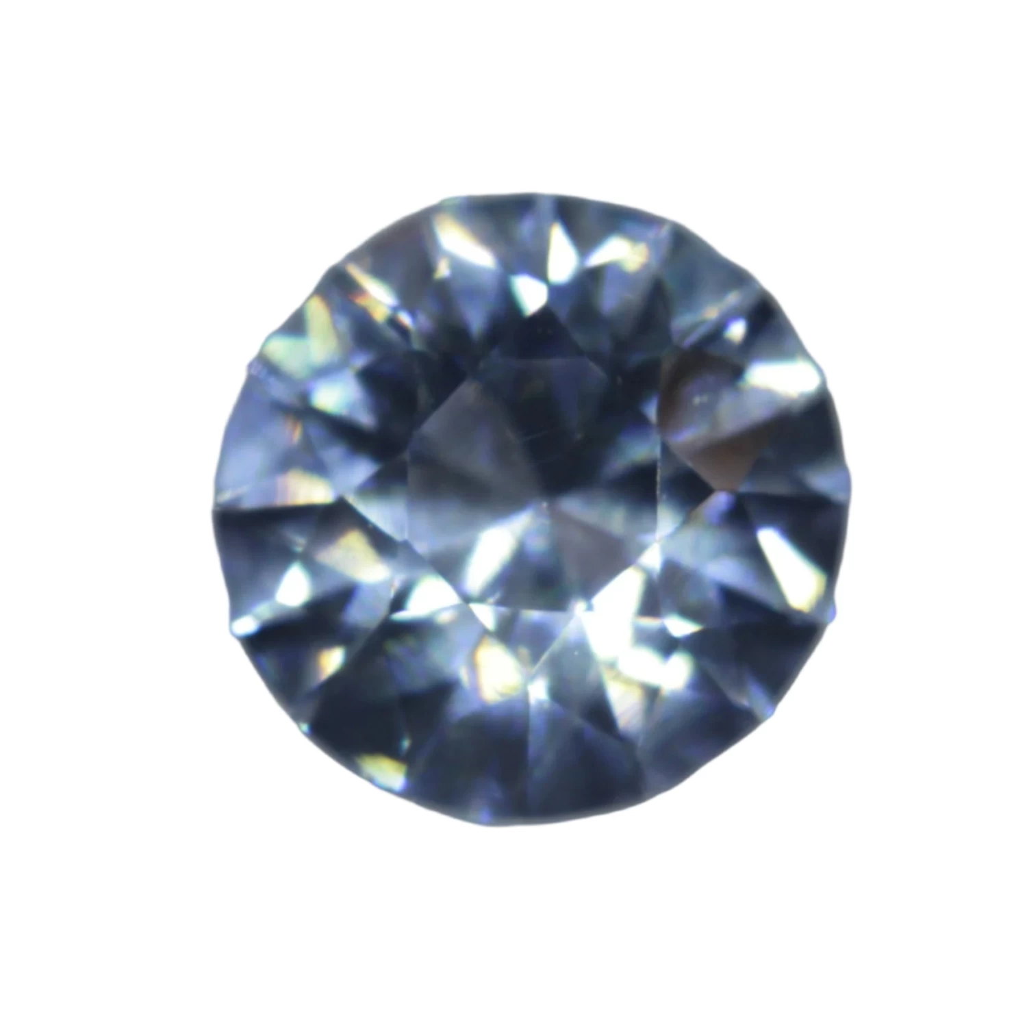 Natural White Sapphire | Round Cut | 0.76 Carat 1 Natural White Sapphire | Round Cut | 0.76 Carat
