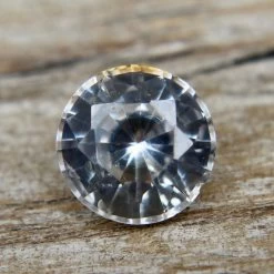 Natural White Sapphire | Round Cut | 1.08 Carat -Sapphire Pal Shop natural white sapphiresapphirepal 360704
