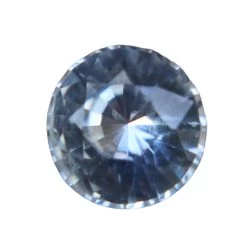 Natural White Sapphire | Round Cut | 0.86 Carat