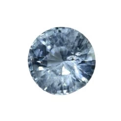 Natural White Sapphire | Round Cut | 0.89 Carat
