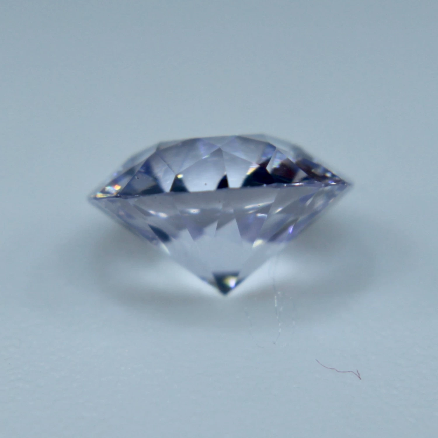 Natural White Sapphire | Round Cut | 0.76 Carat 3 Natural White Sapphire | Round Cut | 0.76 Carat - Image 3