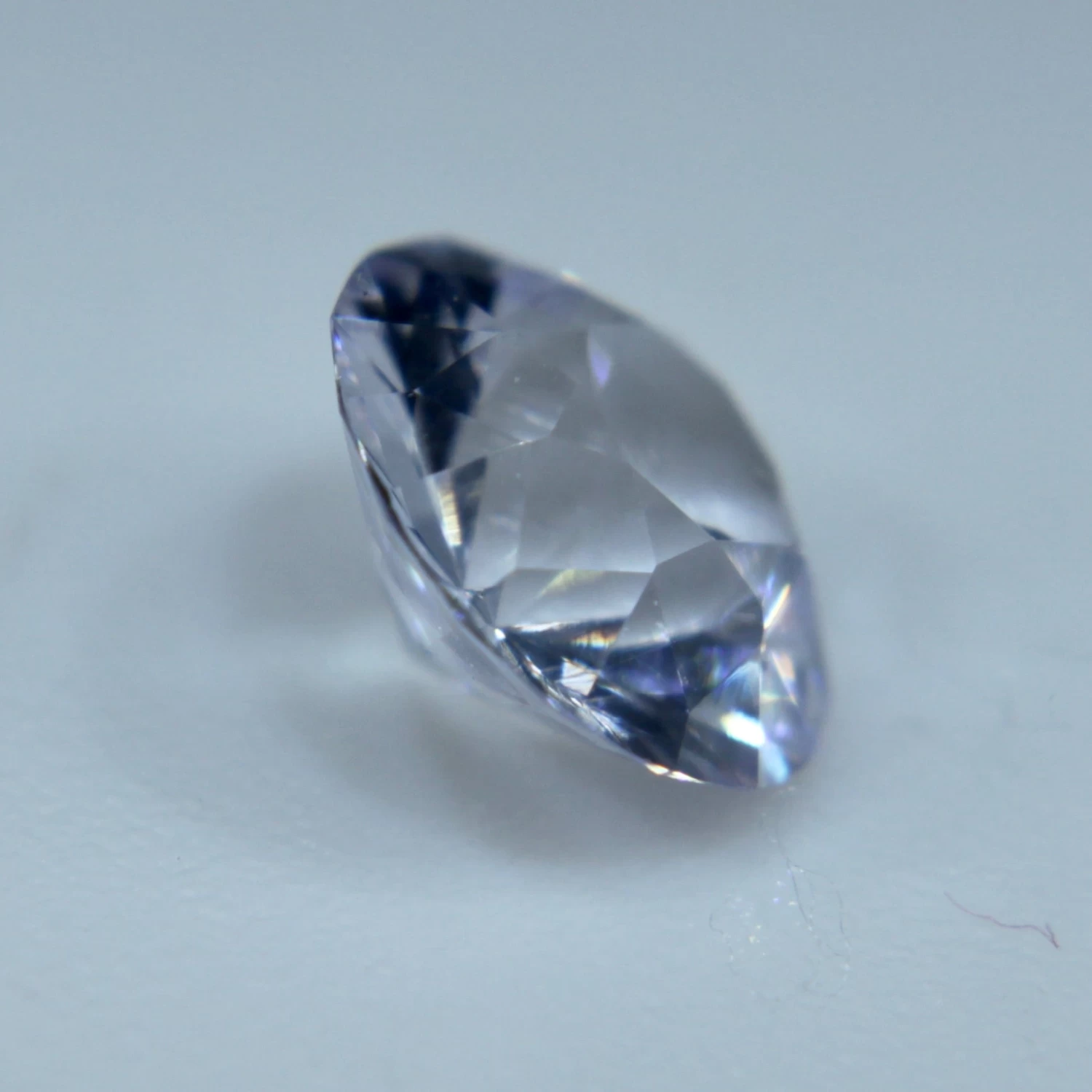 Natural White Sapphire | Round Cut | 0.76 Carat 5 Natural White Sapphire | Round Cut | 0.76 Carat - Image 5