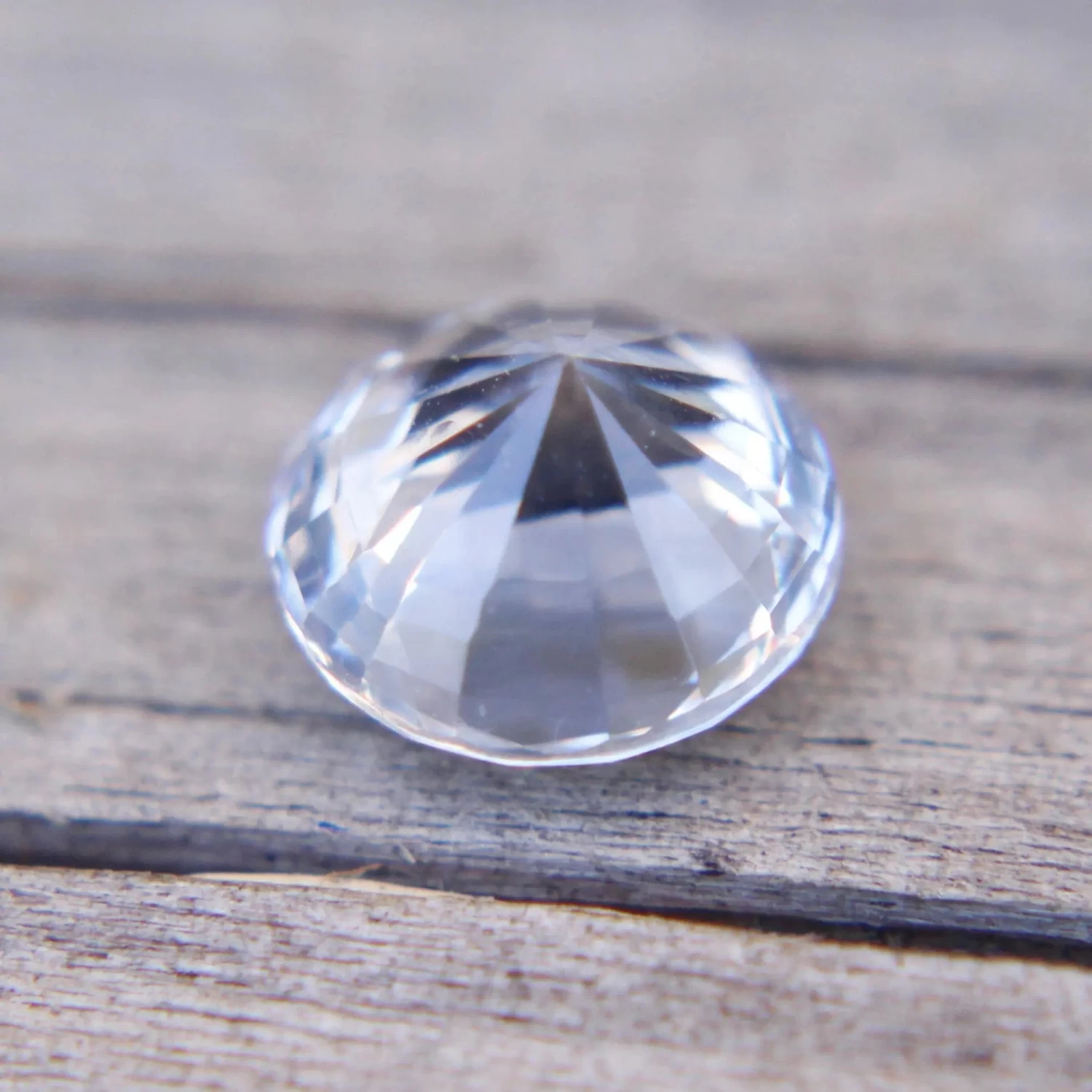 Natural White Sapphire 2 Natural White Sapphire - Image 2