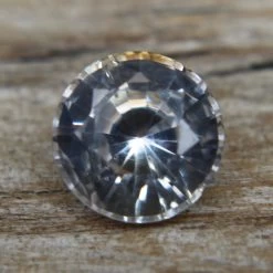 Natural White Sapphire | Round Cut | 1.08 Carat -Sapphire Pal Shop natural white sapphiresapphirepal 735507