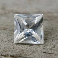 Natural White Sapphire | Princess Cut | 0.56 Carat | 4.63x4.58x3.05 Mm -Sapphire Pal Shop natural white sapphiresapphirepal 769516