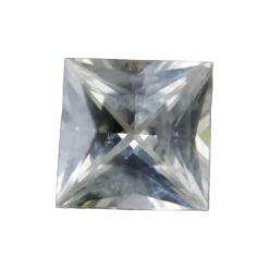 Natural White Sapphire | Princess Cut | 0.56 Carat | 4.63x4.58x3.05 Mm