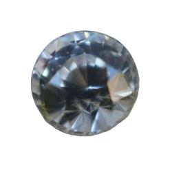 Natural White Sapphire | Round Cut | 1.21 Carat