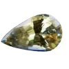 Natural Yellow Blue Sapphire – 1.61 Carat Pear Cut | Bi-Colour Untreated Gemstone