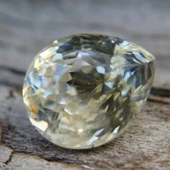 Natural Yellow Champagne Sapphire