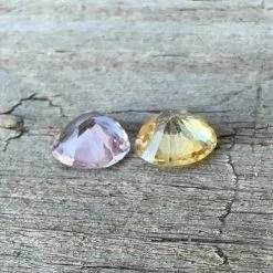 Natural Yellow Pink Sapphires Set Of Gemstones -Sapphire Pal Shop natural yellow pink sapphires set of gemstonessapphirepal 223018