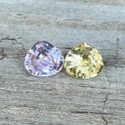 Natural Yellow Pink Sapphires Set Of Gemstones -Sapphire Pal Shop natural yellow pink sapphires set of gemstonessapphirepal 406176