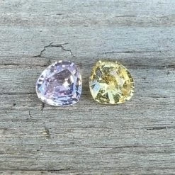 Natural Yellow Pink Sapphires Set Of Gemstones -Sapphire Pal Shop natural yellow pink sapphires set of gemstonessapphirepal 606164
