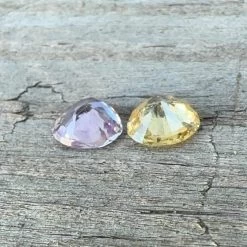Natural Yellow Pink Sapphires Set Of Gemstones -Sapphire Pal Shop natural yellow pink sapphires set of gemstonessapphirepal 606908