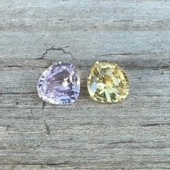 Natural Yellow Pink Sapphires Set Of Gemstones -Sapphire Pal Shop natural yellow pink sapphires set of gemstonessapphirepal 857151