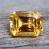 Natural Yellow Sapphire – 0.27 Carat Emerald Cut | Ceylon Sapphires