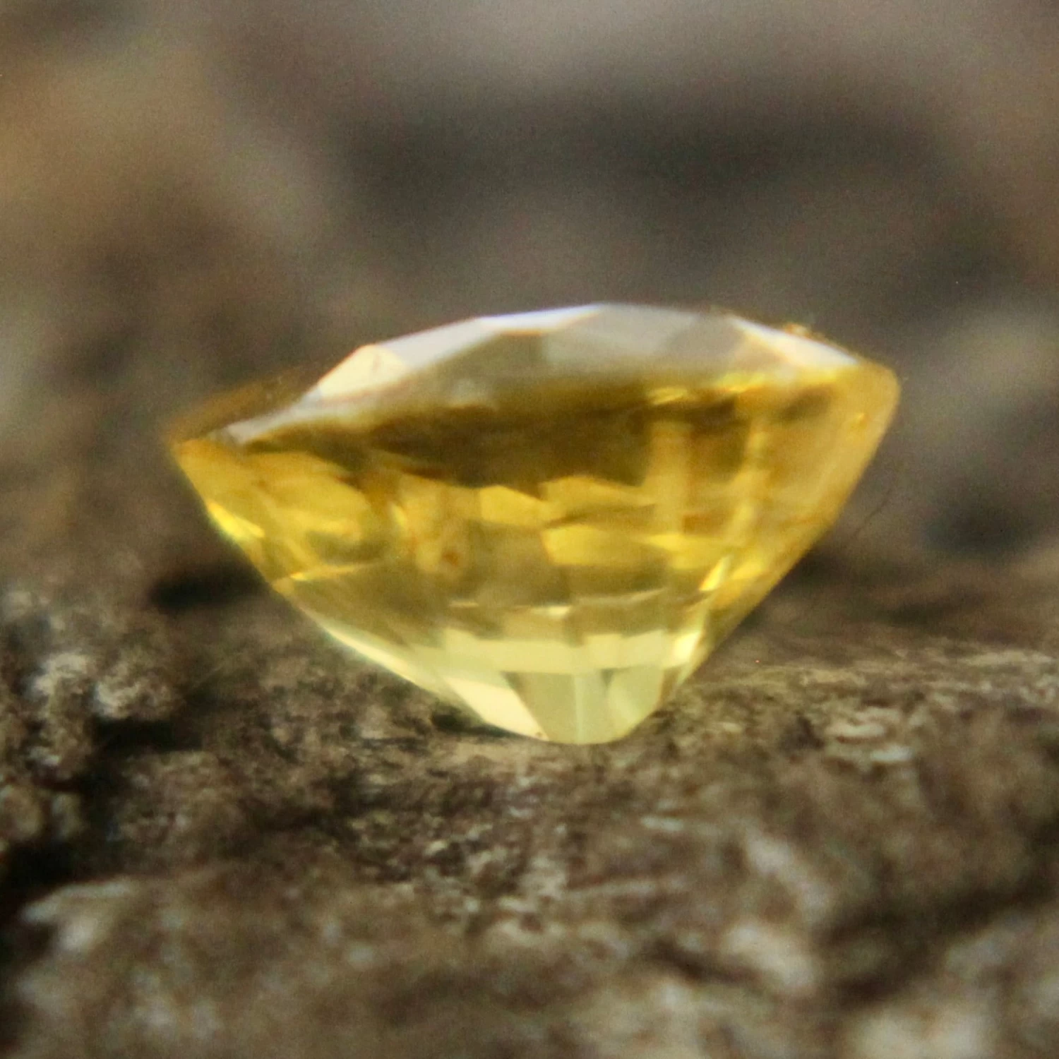 Natural Yellow Sapphire – 0.37 Carat | Pear Cut 3 Natural Yellow Sapphire – 0.37 Carat | Pear Cut - Image 3