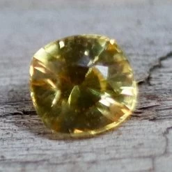 Natural Yellow Sapphire – 0.48 Carat Cushion Cut | Ceylon Gemstone -Sapphire Pal Shop natural yellow sapphire 048 carat cushion cut ceylon gemstonesapphirepal 161045