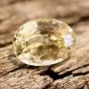 Natural Yellow Sapphire – 0.84 Carat | Oval Cut | Ceylon Gemstone